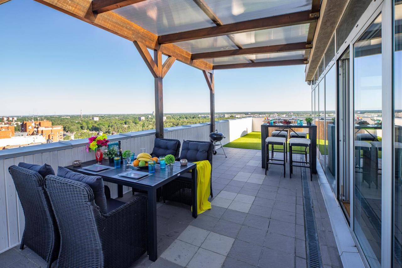 Skyhouse Riga Private Penthouse And Spa 外观 照片